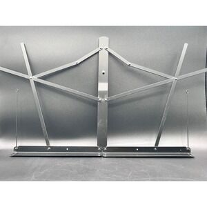 Proline Folding Sheet Music Stand Desk Black Metal Collapsible GC122070 21.5x12"